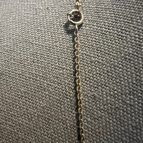 Rare Ross Simon’s Aquamarine n Genuine Diamond 14K GF .925 Dolphin Necklace - Picture 6 of 8